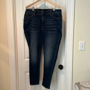 I. Crew 9 inch high-rise skinny signature stretch jeans